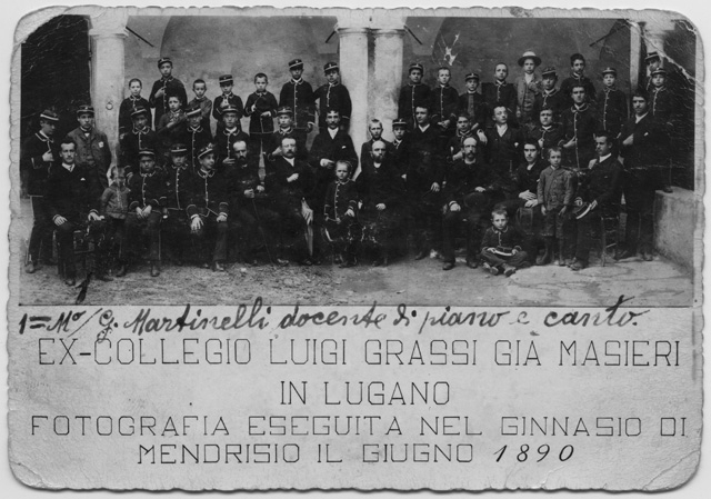 Allunni del collegio Masieri a Lugano