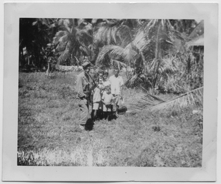 Angelo Rossini in servizio per l'esercito degli Stati Uniti nelle Filippine