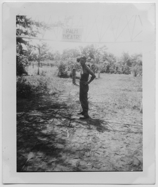 Angelo Rossini in servizio per l'esercito degli Stati Uniti