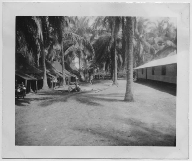 Accampamento militare nelle Filippine