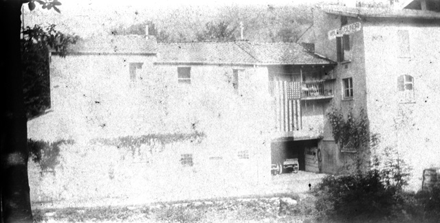 Veduta del mulino Scalmanini a Tesserete