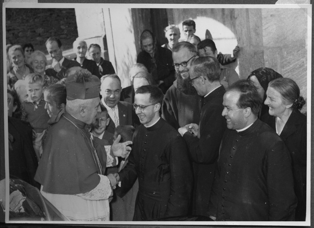 Gruppo di religiosi a Bidogno