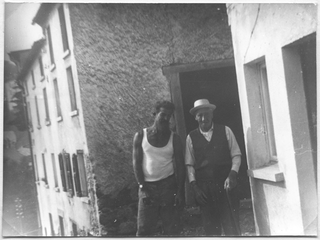 Veduta di Tesserete con la stazione