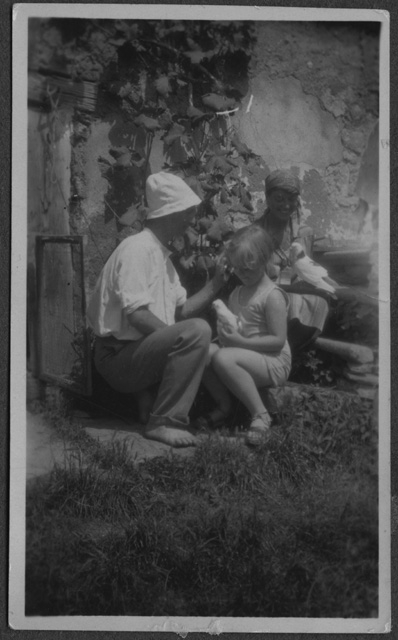 Mario e Irma Bernasconi con Annelise Göbbers