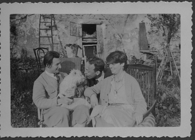 Mario e Irma Bernasconi con Otto Teuscher