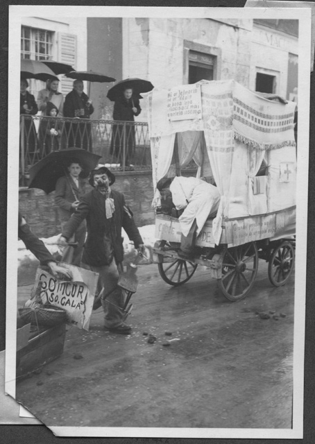 Sfilata dei carri al carnevale di Tesserete