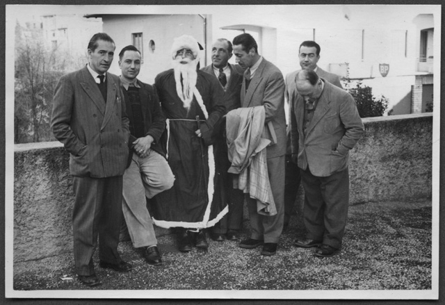 Membri del comitato di carnevale ai Giardinetti