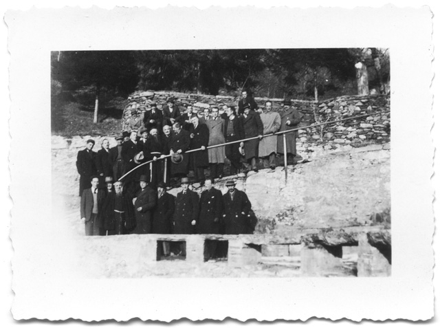 Gruppo in posa al convento di Bigorio