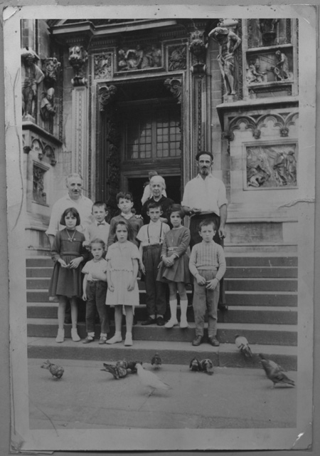 Classe di Corticiasca in gita a Milano con il maestro Ceresa