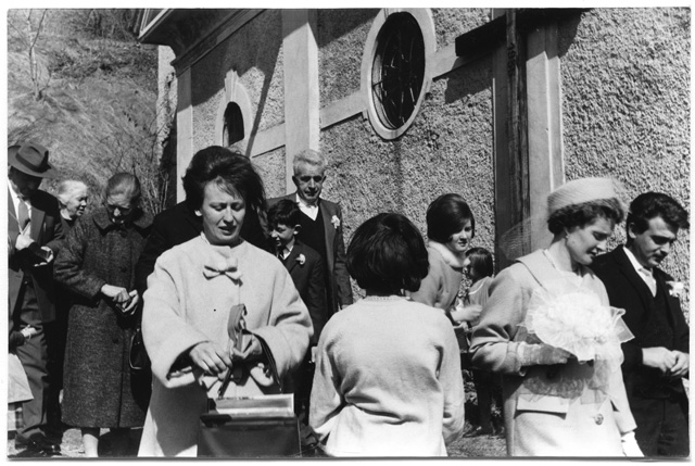 Sposi all'uscita della chiesa