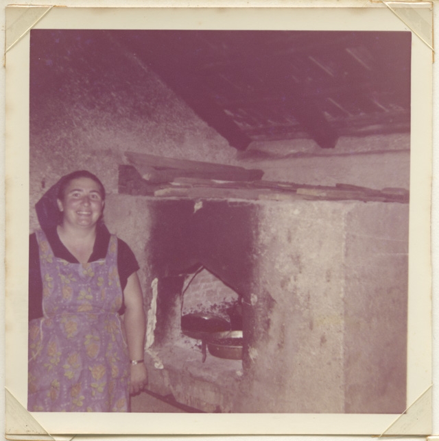 Agnese Gianini al forno di Piazza in occasione della festa di San Fermo