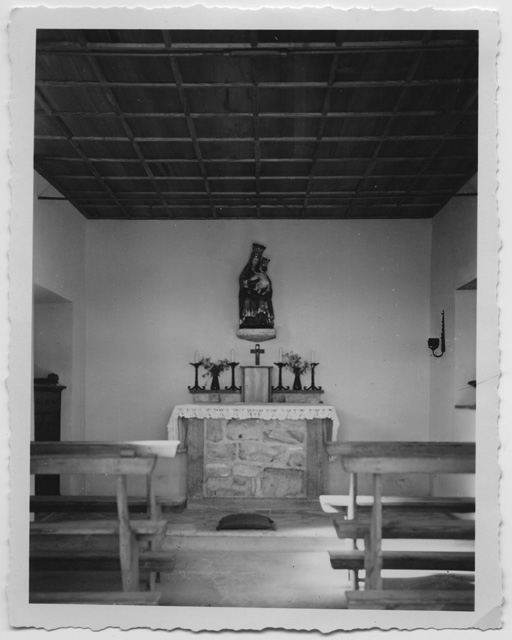 Altare della chiesa della Madonna del Sasso ai monti di Brena