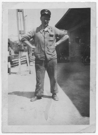 Arnoldo Moresi, capostazione a Tesserete