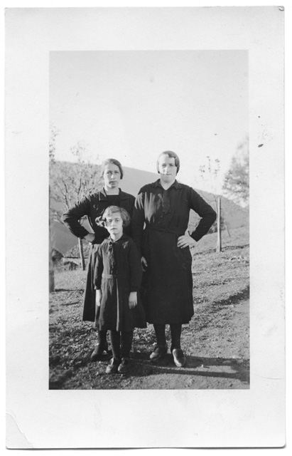 Florinda Ceresa, Angelina Gianini e Anna Petralli a Signôra