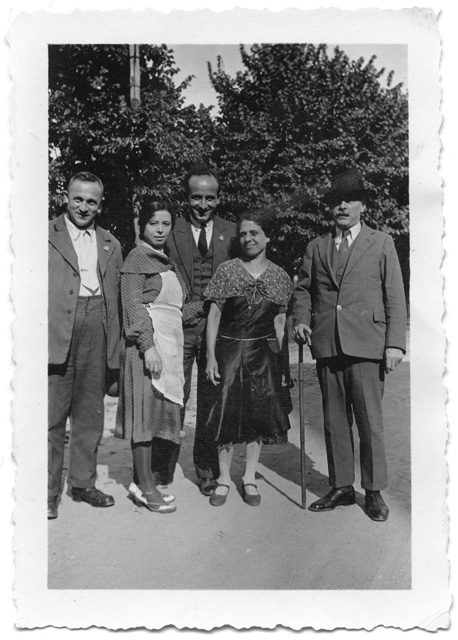 Membri del Club alpino in gita