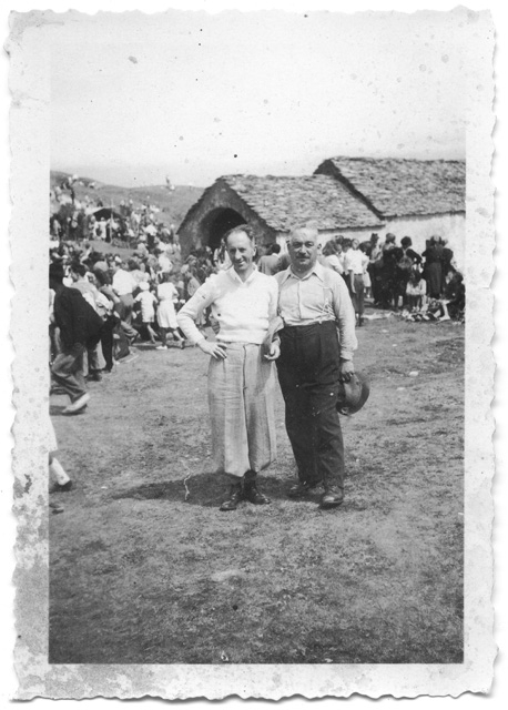 Gino Quirici e Piero Antonini a San Lucio