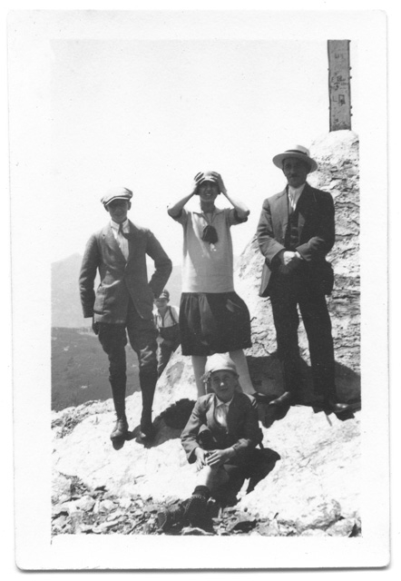 Gruppo in posa al Crocione