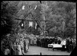 Inaugurazione della strada a Piandera