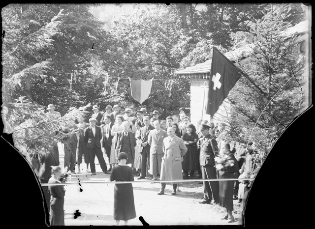 Inaugurazione della strada a Piandera