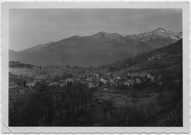 Veduta di Tesserete, Sala Cariasca e Bigorio
