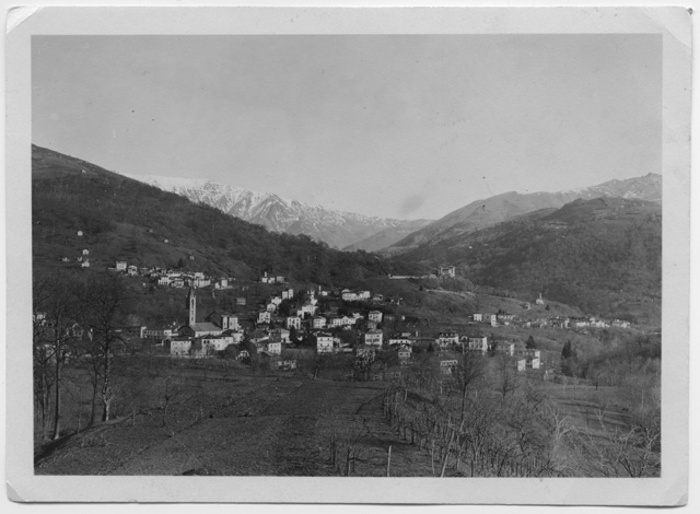 Veduta di Tesserete e Campestro