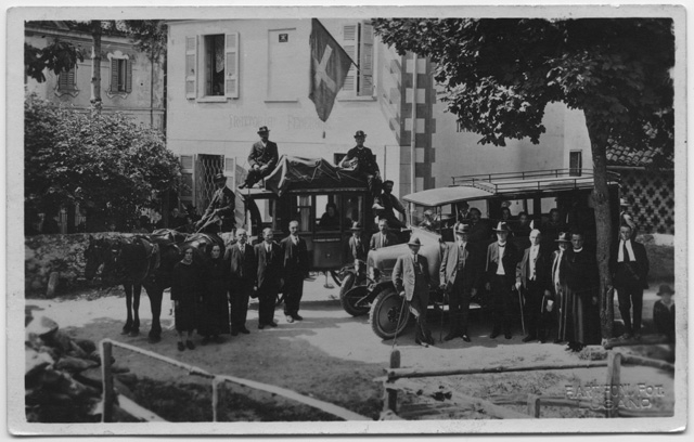 Inaugurazione dell'autopostale in Val Colla