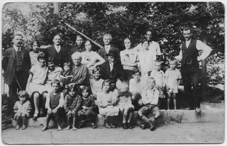 Gruppo in posa a Comano