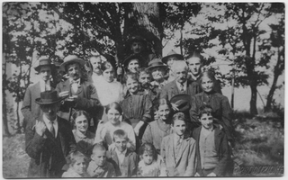 Gruppo in posa a Comano