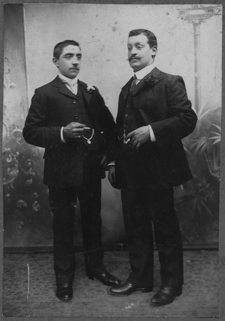 Natale e Carlo Moresi a Londra