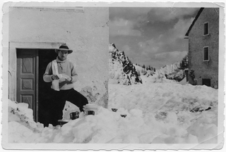 Remo Canonica all'Hotel Piora a Ritom