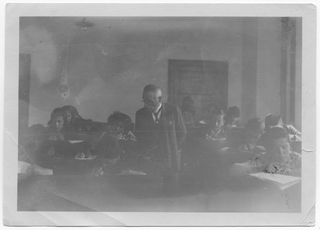 Classe scolastica durante una lezione