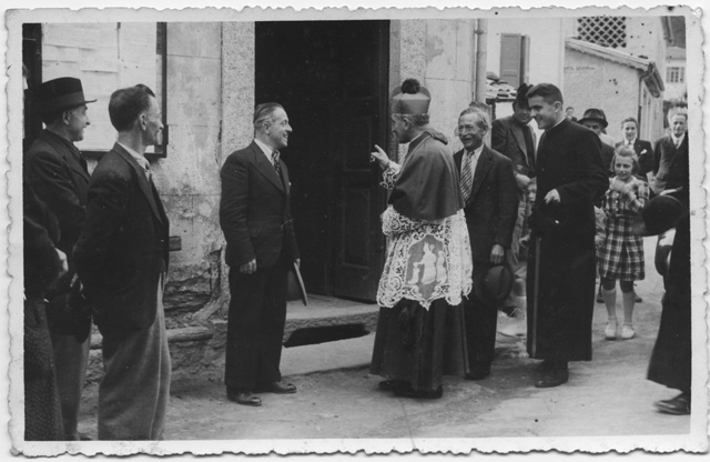 Visita di Monsignor vescovo Jelmini a Signôra