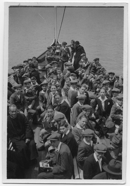 Gruppo in barca a Lucerna