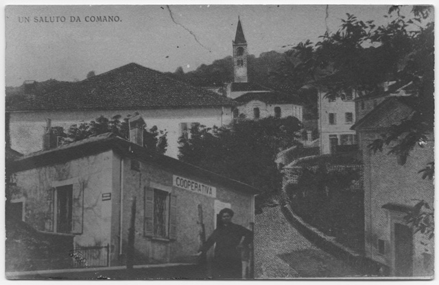 Cartolina di Comano