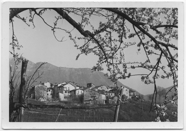 Veduta di Comano da Tèra d'sott