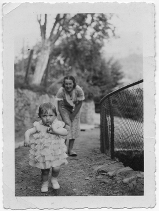 Nice e Pia Canonica mentre giocano a Treggia