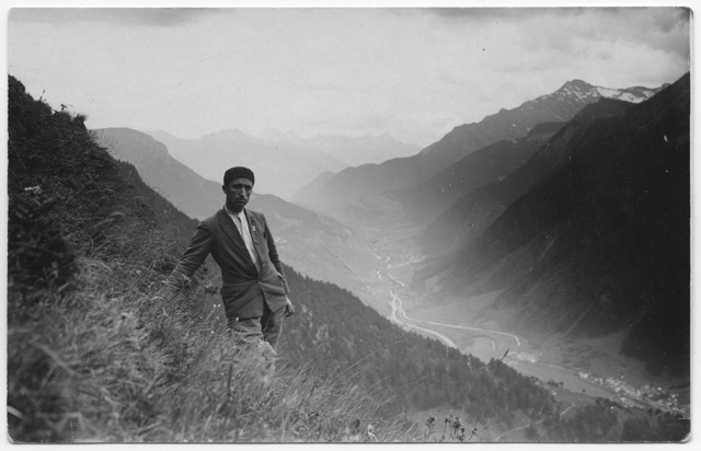 Remo Canonica all'Alpe Piora