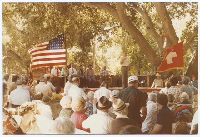 Raduno di emigrati svizzeri negli Stati Uniti