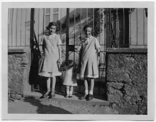 Edvige e Erma Jotter con Valeria Quadri a Comano