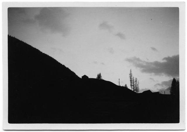 Paesaggio serale in Valle Leventina