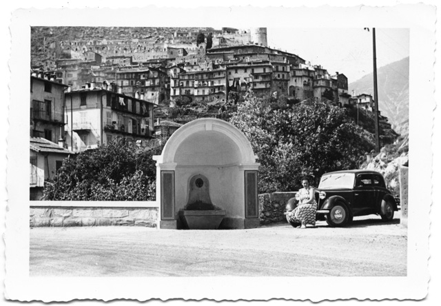 Pia Canonica durante un viaggio in Italia