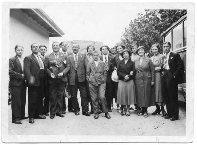 Gruppo della corale "Aurora" a Ginevra