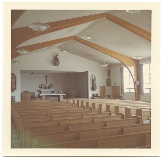 Interno di una chiesa a San Francisco
