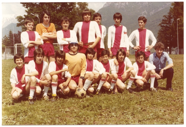 Torneo di calcio Canobbio-Comano con il maestro Carlo Anselmini