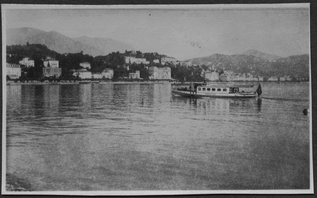 Imbarcazione Paradiso sul lago di Lugano