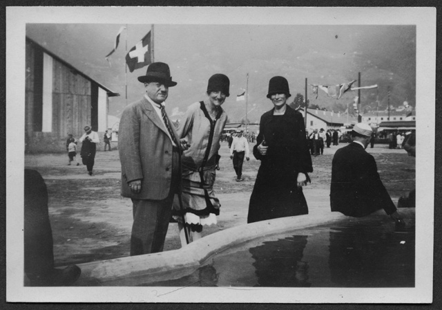 Famiglia Reali all'Esposizione nazionale di Zurigo