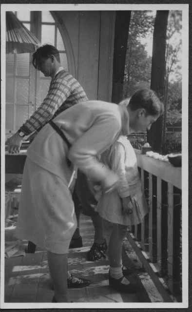 Mario e Irma Bernasconi con Annelise Göbbers