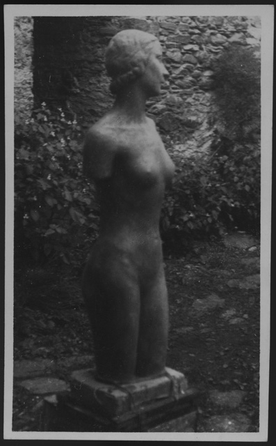 Statua di ? realizzata da Mario Bernasconi