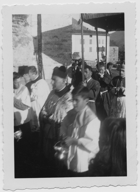 Visita pastorale di Mons. Angelo Jelmini a Comano