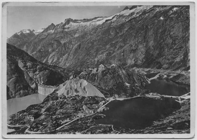 Cantiere della diga del Grimsel